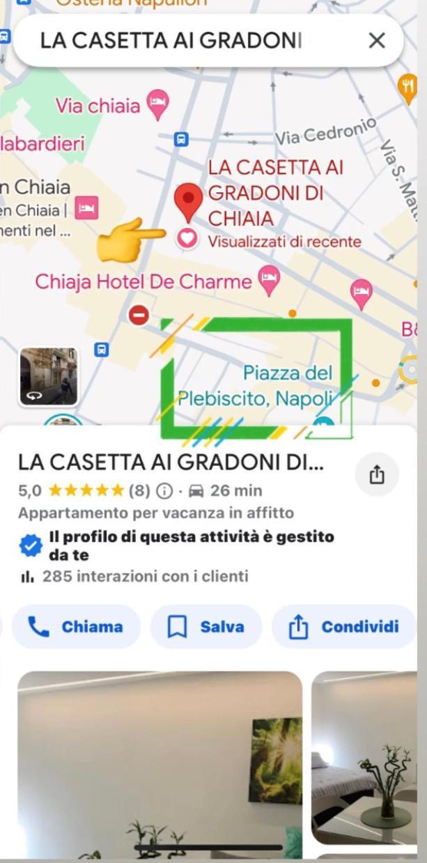 La Casetta Ai Gradoni Di Chiaia Naples Exterior photo